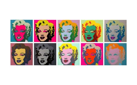 Sérigraphie Warhol - MARILYN COMPLETE PORTFOLIO (Sunday B. Morning)