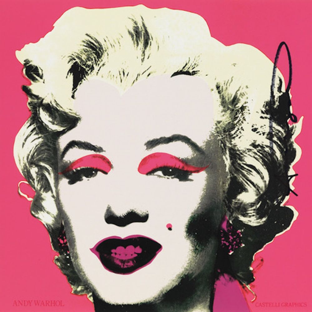 Sérigraphie Warhol - Marilyn Invitation 12