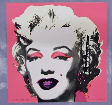 Sérigraphie Warhol - Marilyn Invitation 12