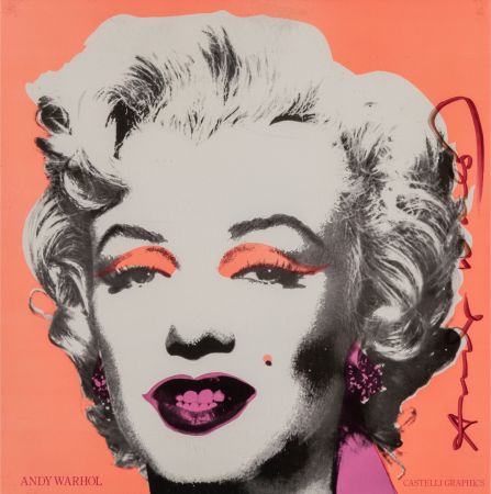 Lithographie Warhol - Marilyn Invitation (Castelli Graphics)