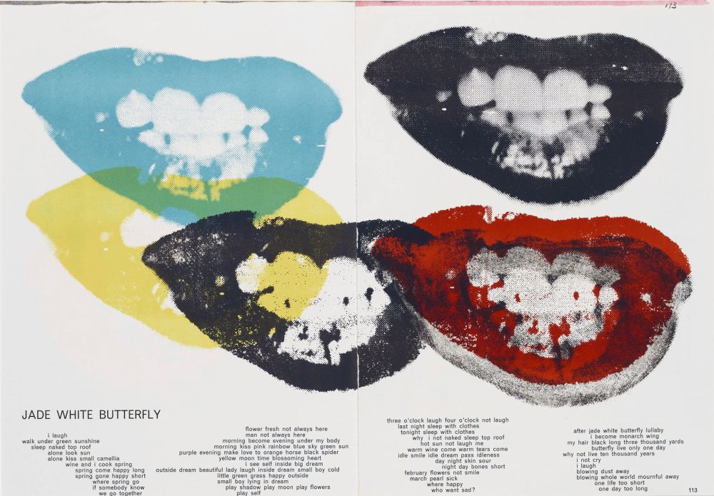 Sérigraphie Warhol - Marilyn Monroe I Love Your Kiss Forever Forever (FS II.5)