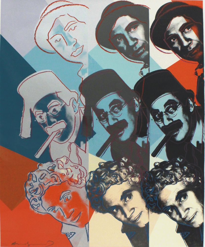 Sérigraphie Warhol - Marx Brothers (FS II.232)