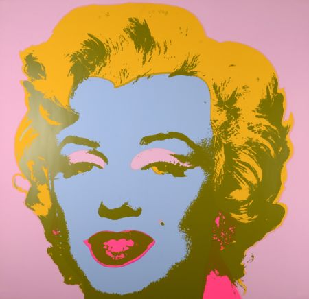 Sérigraphie Warhol - Marylin (#H), c. 1980