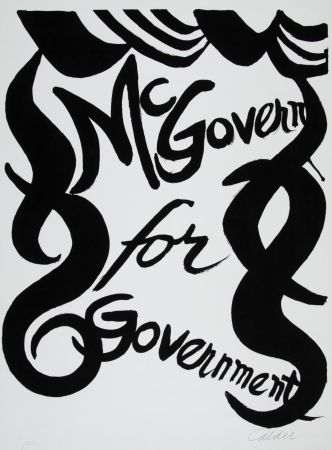 Lithographie Calder - McGovern for Government