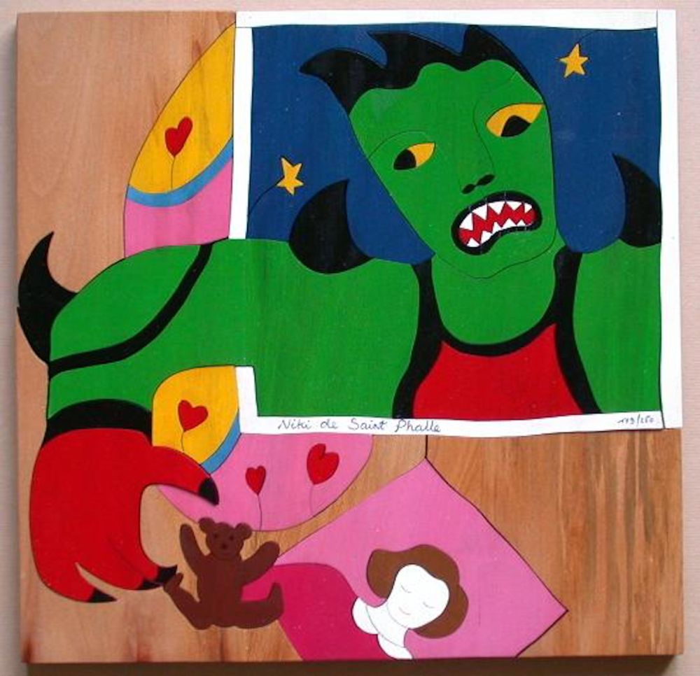 Aucune Technique De Saint Phalle - Mechant Mechant Puzzle