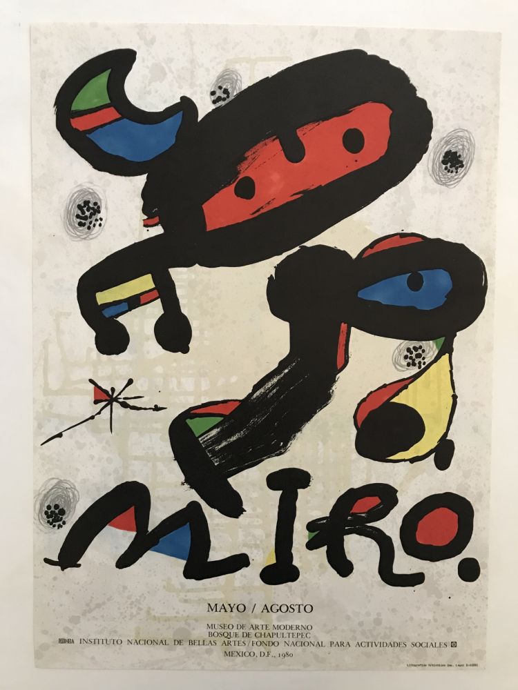 Affiche Miró - Mexico Museo de Arte Moderno