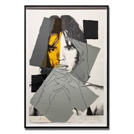 Sérigraphie Warhol - Mick Jagger