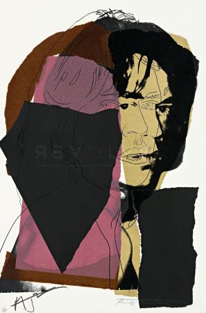 Sérigraphie Warhol - Mick Jagger 139 by Andy Warhol