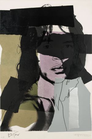 Sérigraphie Warhol - Mick Jagger (F & S II.145)