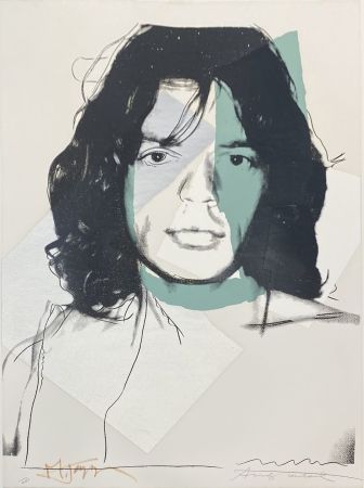 Sérigraphie Warhol - Mick Jagger (FS II.138)