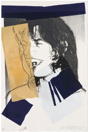 Sérigraphie Warhol - Mick Jagger (FS II.142)