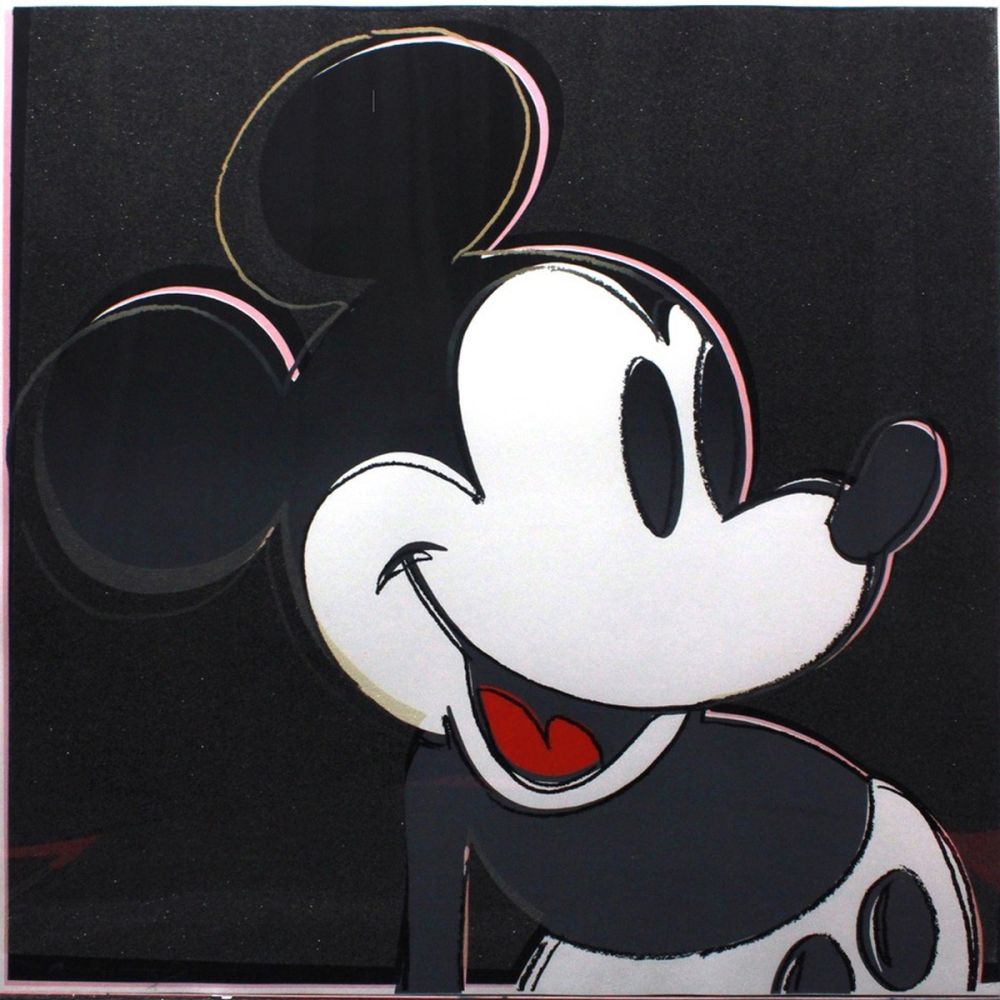 Sérigraphie Warhol - Mickey Mouse (FS II.265)