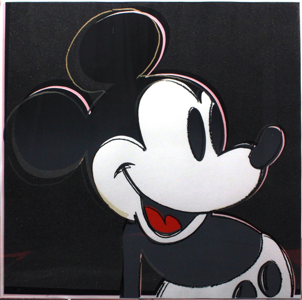 Sérigraphie de Andy Warhol, Mickey Mouse (FS II.265) sur Amorosart