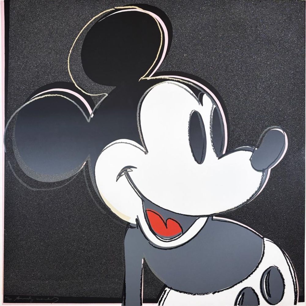 Sérigraphie Warhol - Mickey Mouse, II.265 from MYTHS