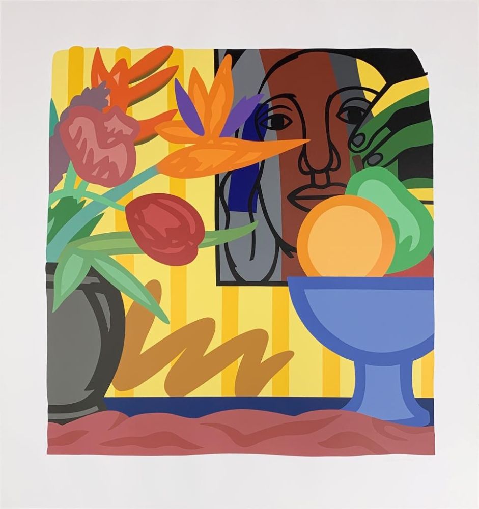 Sérigraphie Wesselmann - Mixed Bouquet with Leger