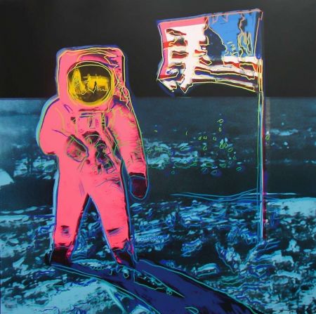 Sérigraphie Warhol - Moonwalk II.405