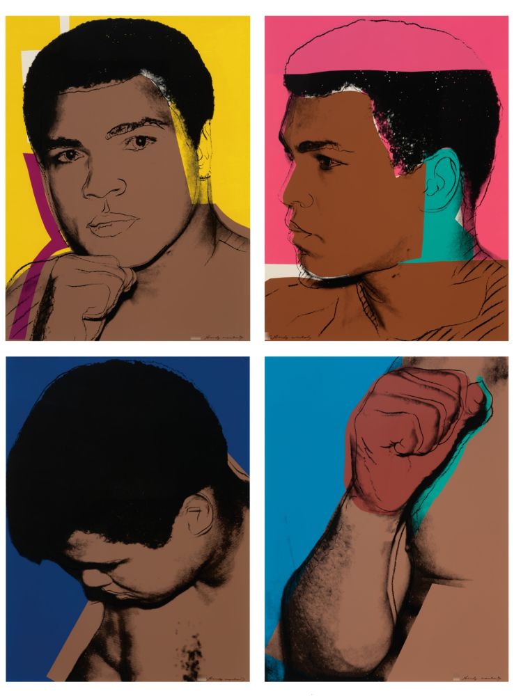 Sérigraphie Warhol - Muhammad Ali Complete Portfolio 