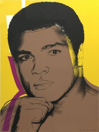 Sérigraphie Warhol - Muhammad Ali: Full Face, II.182