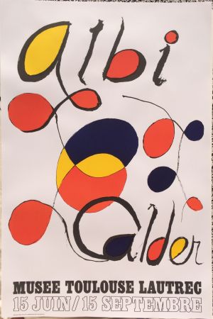 Affiche Calder - Musée Toulouse Lautrec, Albi