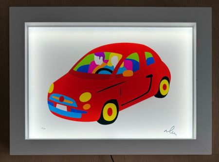 Sérigraphie Lodola - My city car (PVC)