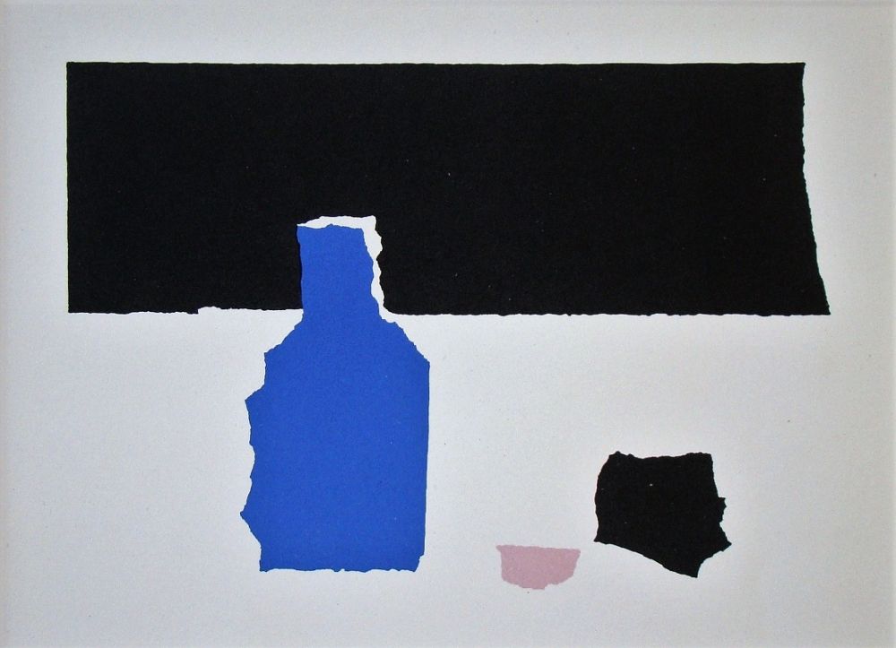 Lithographie De Stael - Nature morte - 1952