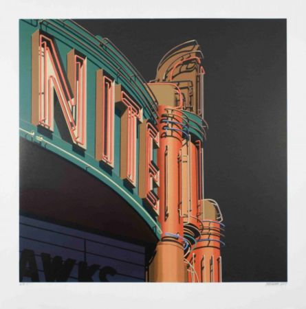 Lithographie Cottingham - NITE
