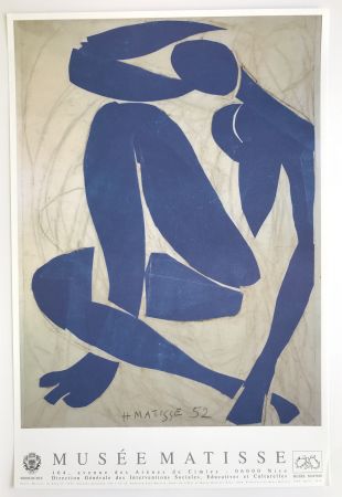 Affiche Matisse (After) - Nu bleu IV