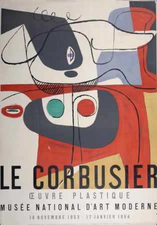Lithographie Le Corbusier - Oeuvre Plastique, Musée National d'Art Moderne