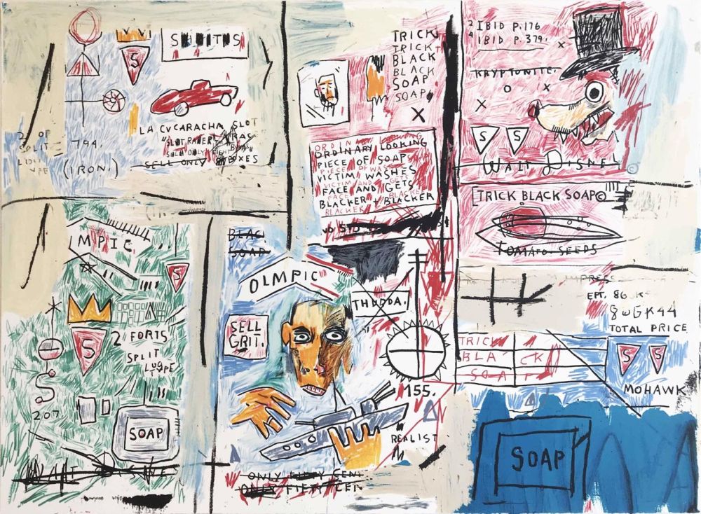 Sérigraphie Basquiat - Olympic