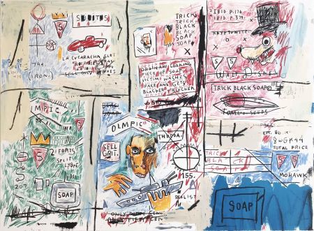 Sérigraphie Basquiat - Olympic