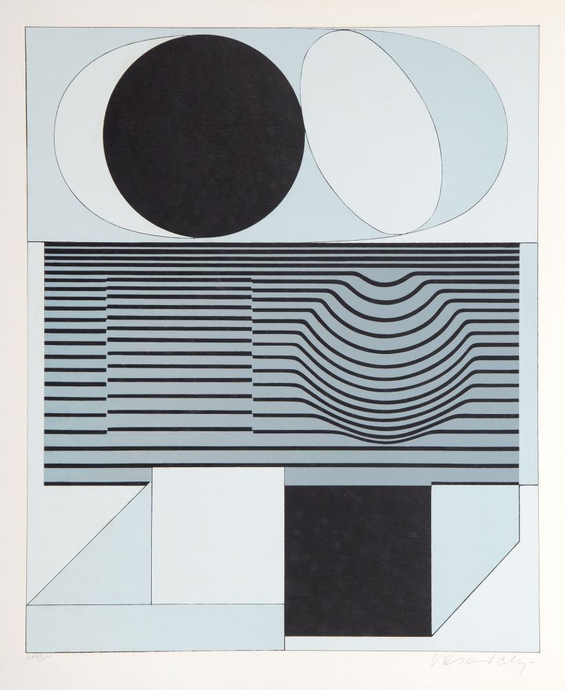 Sérigraphie Vasarely - Ondho