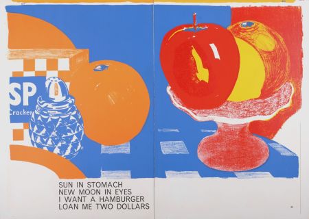 Lithographie Wesselmann - One Cent Life, 1964