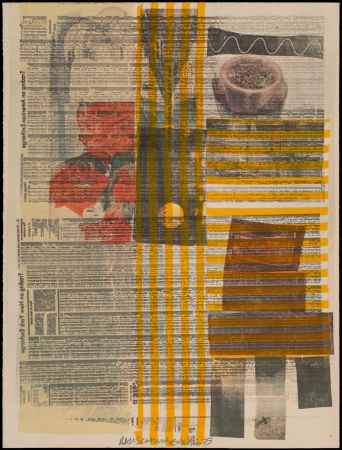 Sérigraphie Rauschenberg - One More and We Will Be More Than Halfway There