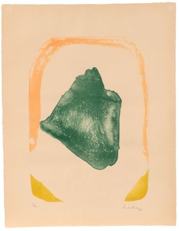 Lithographie Frankenthaler - Orange Hoop