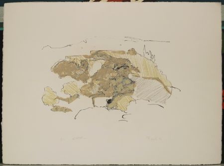 Lithographie Forgioli - Paesaggio 1970