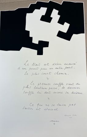 Sérigraphie Chillida - Placard Jabs