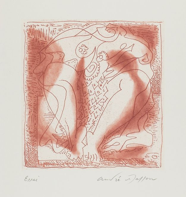 Gravure Masson - Poissonière ou La femme au poisson (Poissonière or The Fishwoman)