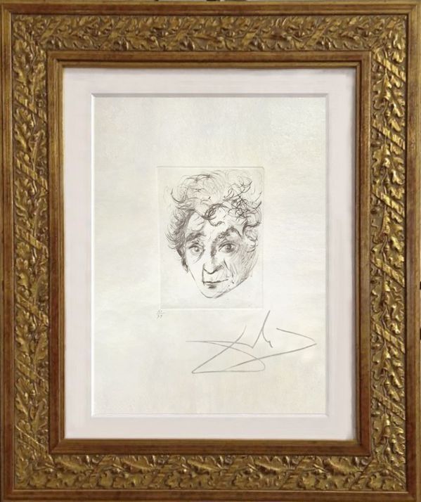 Pointe-Sèche Dali - Portrait of Mar Chagall