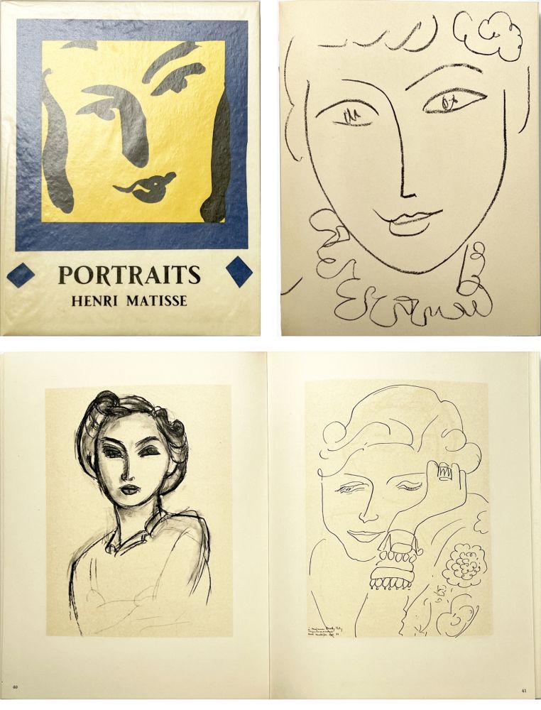 Livre Illustré Matisse - PORTRAITS Avec 