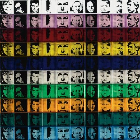 Sérigraphie Warhol -  Portraits Of The Artists (FS II.17)