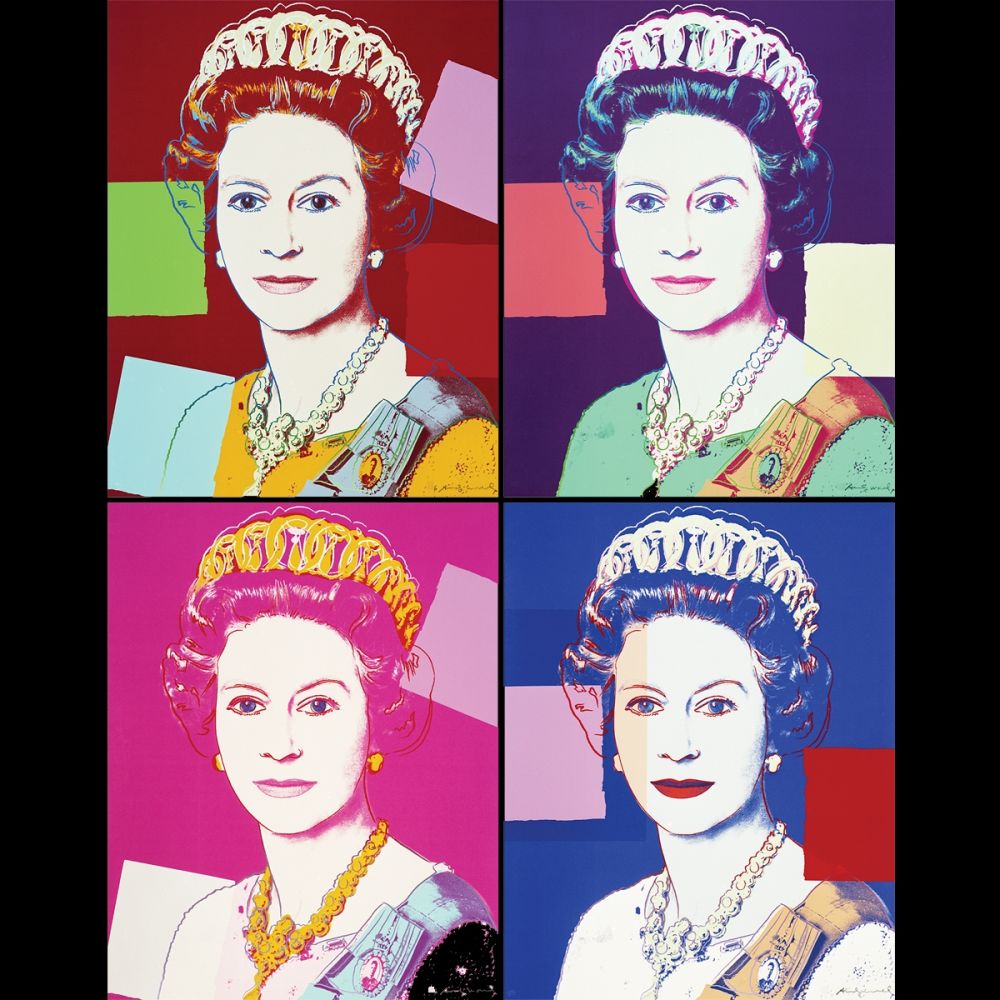 Sérigraphie Warhol - Queen Elizabeth II Of The United Kingdom Complete Portfolio (Reigning Queens)