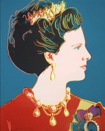 Sérigraphie Warhol - Queen Margrethe II of Denmark