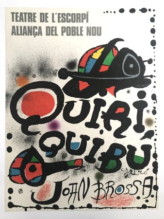 Affiche Miró - Quiriquibu