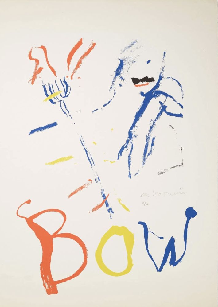 Lithographie Kooning - Rainbow: Thelonious Monk, Devil at the Keyboard (AP)