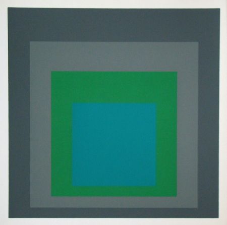 Sérigraphie Albers - Renewed Hope, 1962