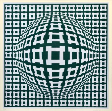 Sérigraphie Vasarely - Rosenthal II