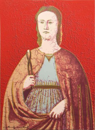 Sérigraphie Warhol - Saint Apollonia, II.330