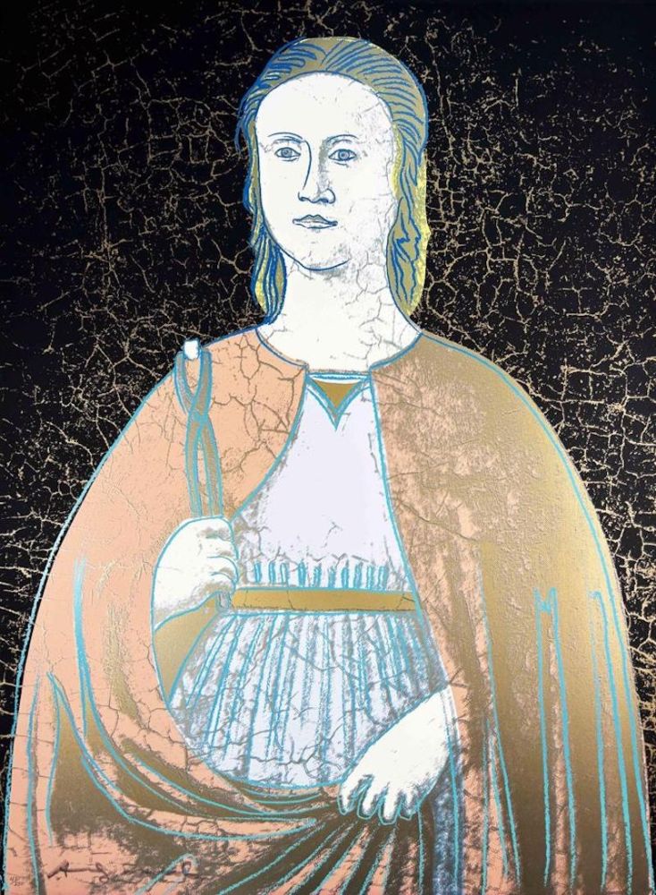 Sérigraphie Warhol - Saint Apollonia, II.331