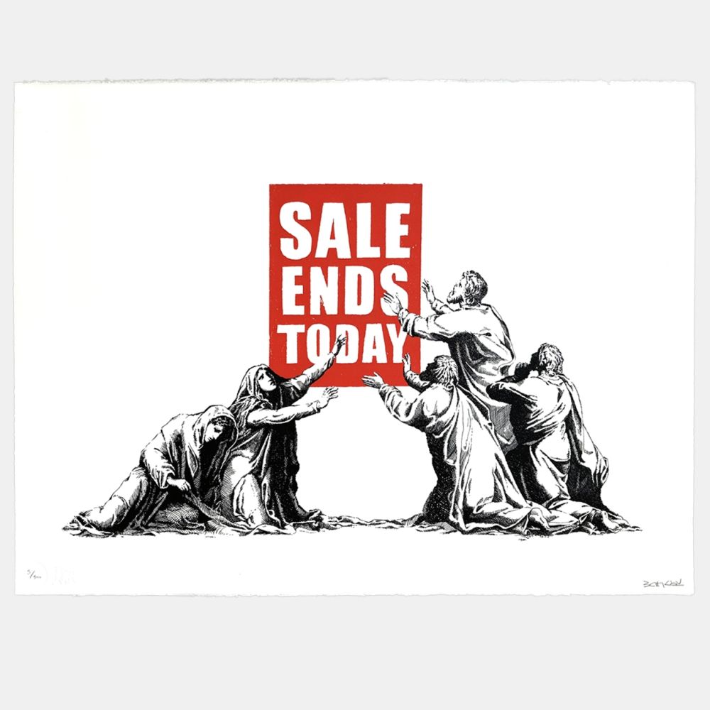 Sérigraphie Banksy - Sale Ends (v.2)