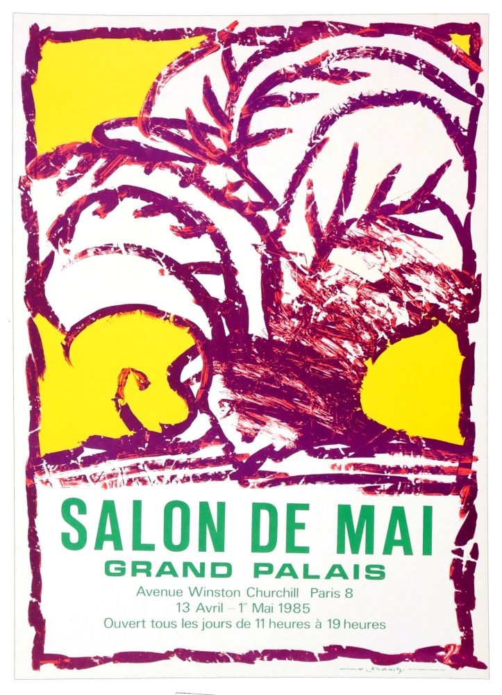 Affiche Alechinsky - Salon de Mai